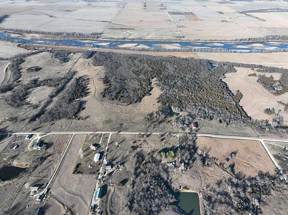 211 Acres of Land with Home for Auction in Topeka, Kansas