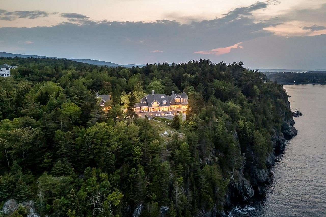 3.68 Acres of Residential Land with Home for Sale in Bar Harbor, Maine