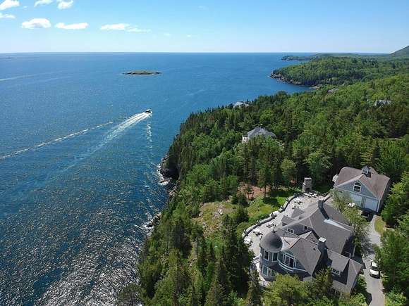 3.68 Acres of Residential Land with Home for Sale in Bar Harbor, Maine