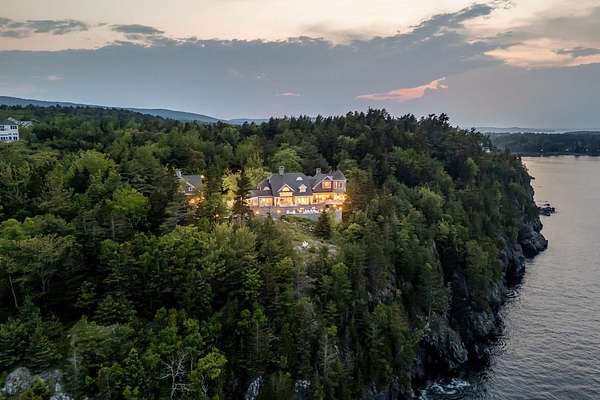 3.68 Acres of Residential Land with Home for Sale in Bar Harbor, Maine