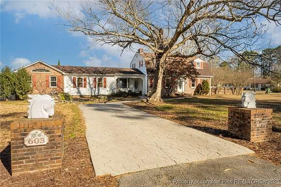 5.16 Acres of Land with Home for Sale in Rowland, North Carolina