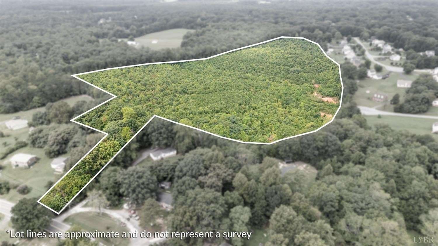 27.36 Acres of Land for Sale in Madison Heights, Virginia