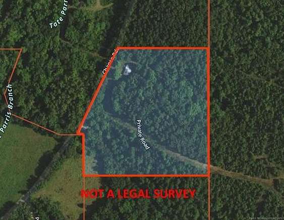 10 Acres of Residential Land for Sale in Watts, Oklahoma