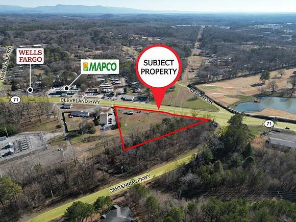 1.51 Acres of Commercial Land for Sale in Dalton, Georgia