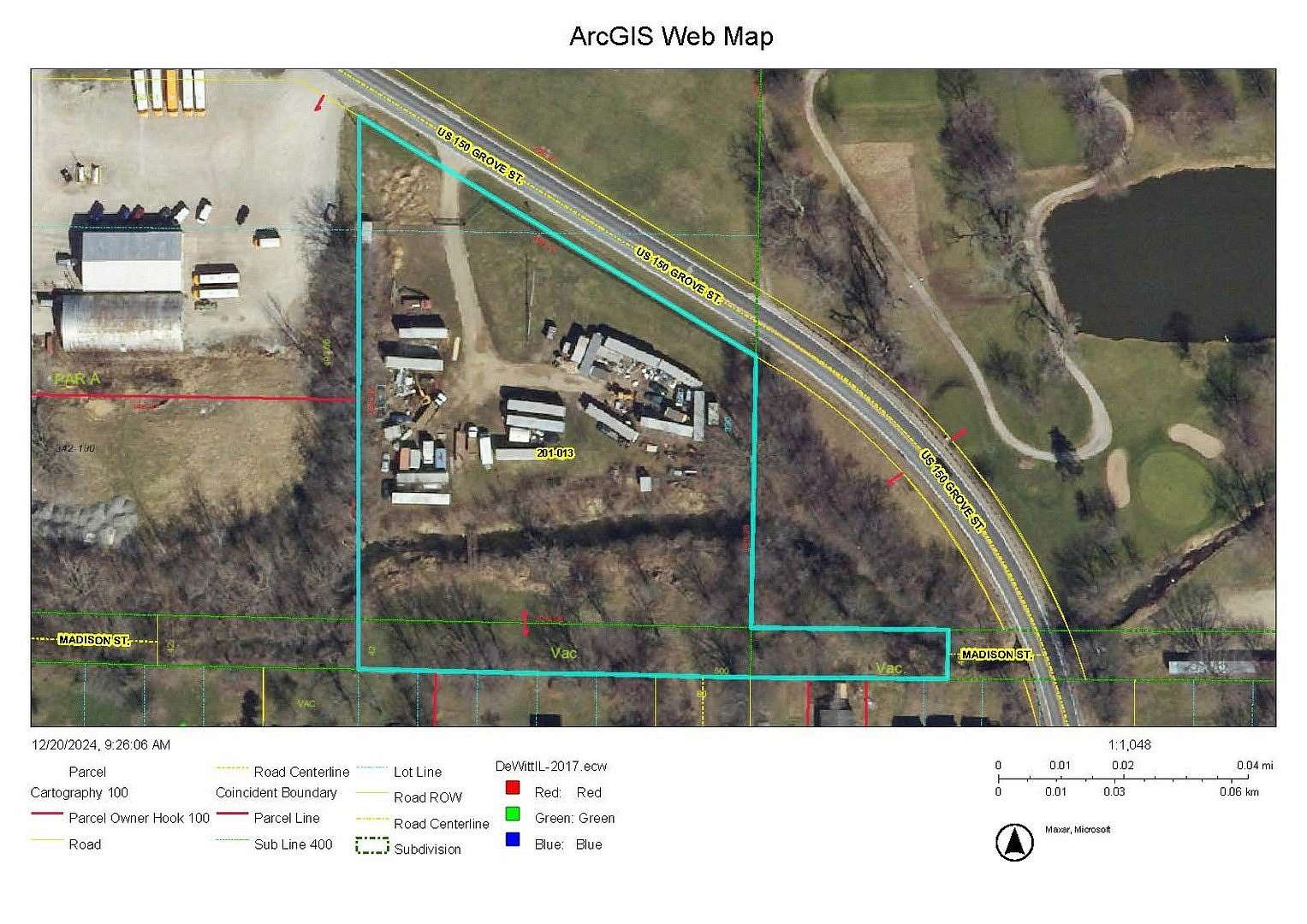 2.99 Acres of Land for Sale in Farmer City, Illinois