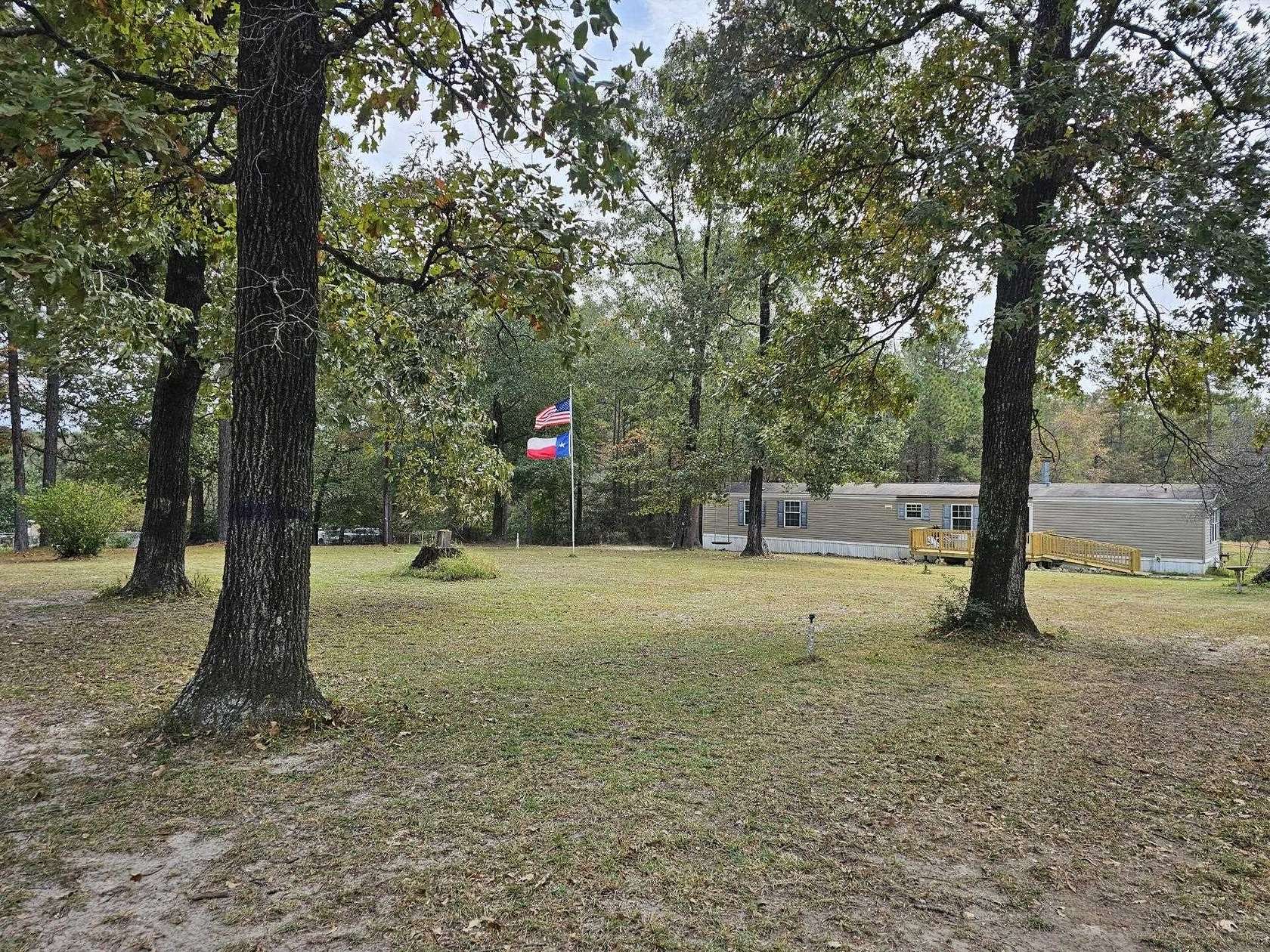 3.5 Acres of Residential Land with Home for Sale in Brookeland, Texas