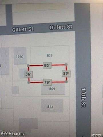 0.07 Acres of Residential Land for Sale in Port Huron, Michigan