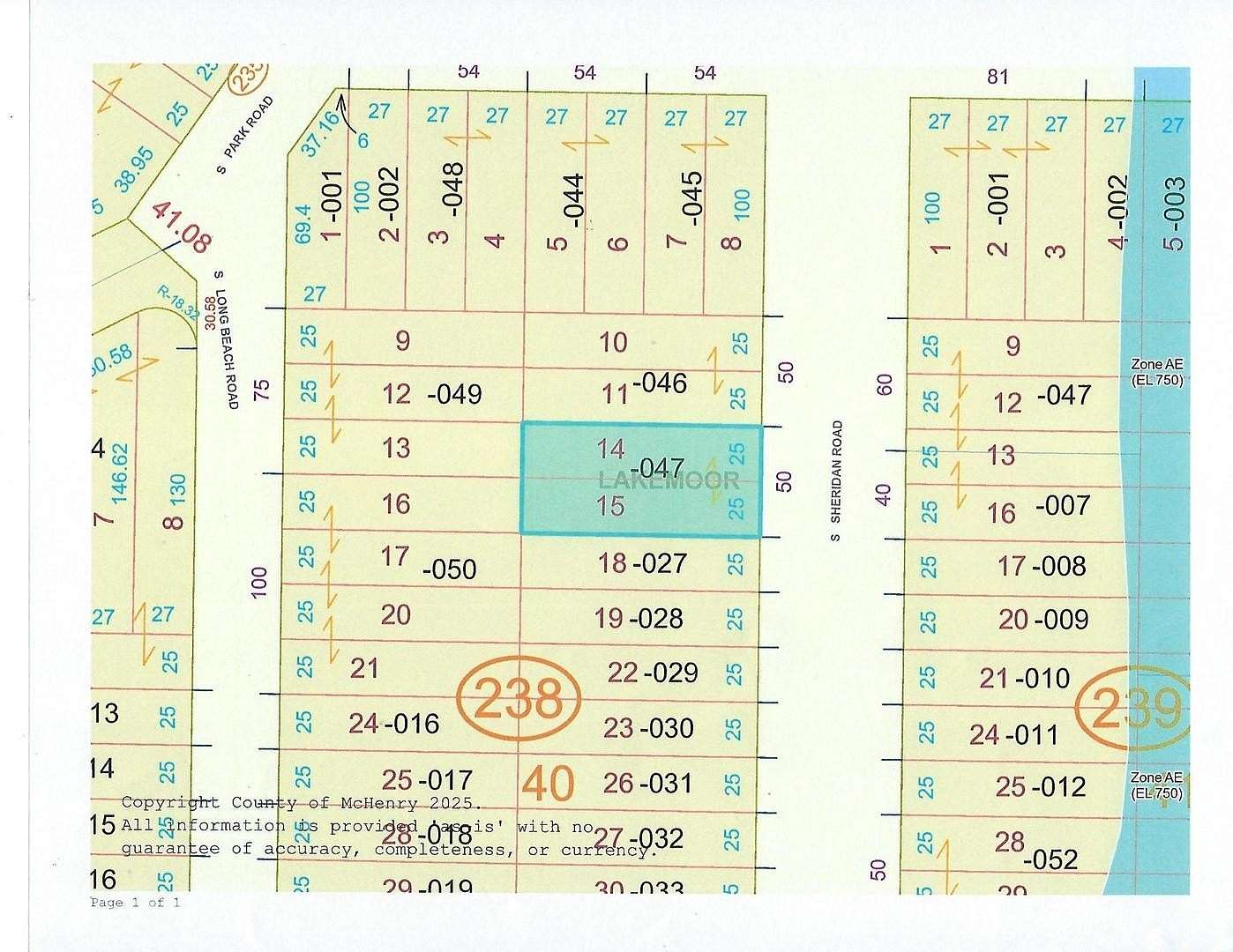 0.125 Acres of Residential Land for Sale in McHenry, Illinois