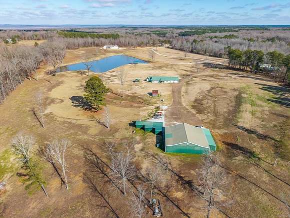 38 Acres of Agricultural Land with Home for Sale in Oxford, Mississippi