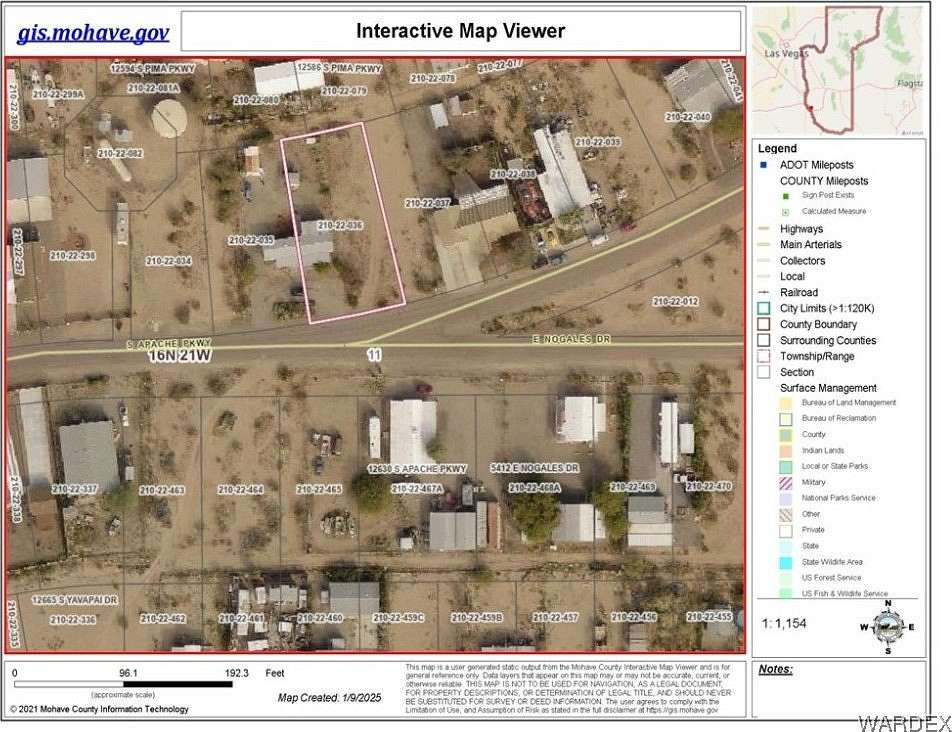 0.3 Acres of Residential Land for Sale in Topock, Arizona