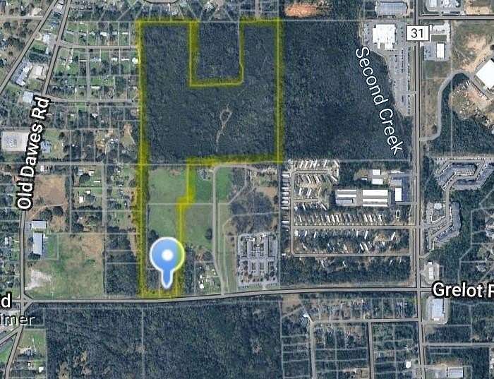 44.954 Acres of Land for Sale in Mobile, Alabama