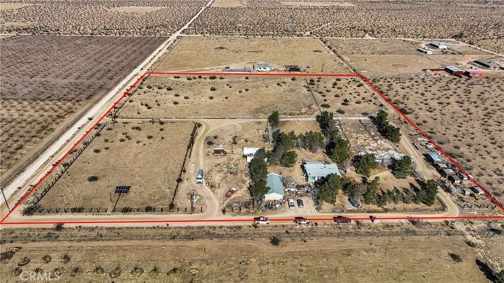 9.1 Acres of Residential Land with Home for Sale in Apple Valley, California