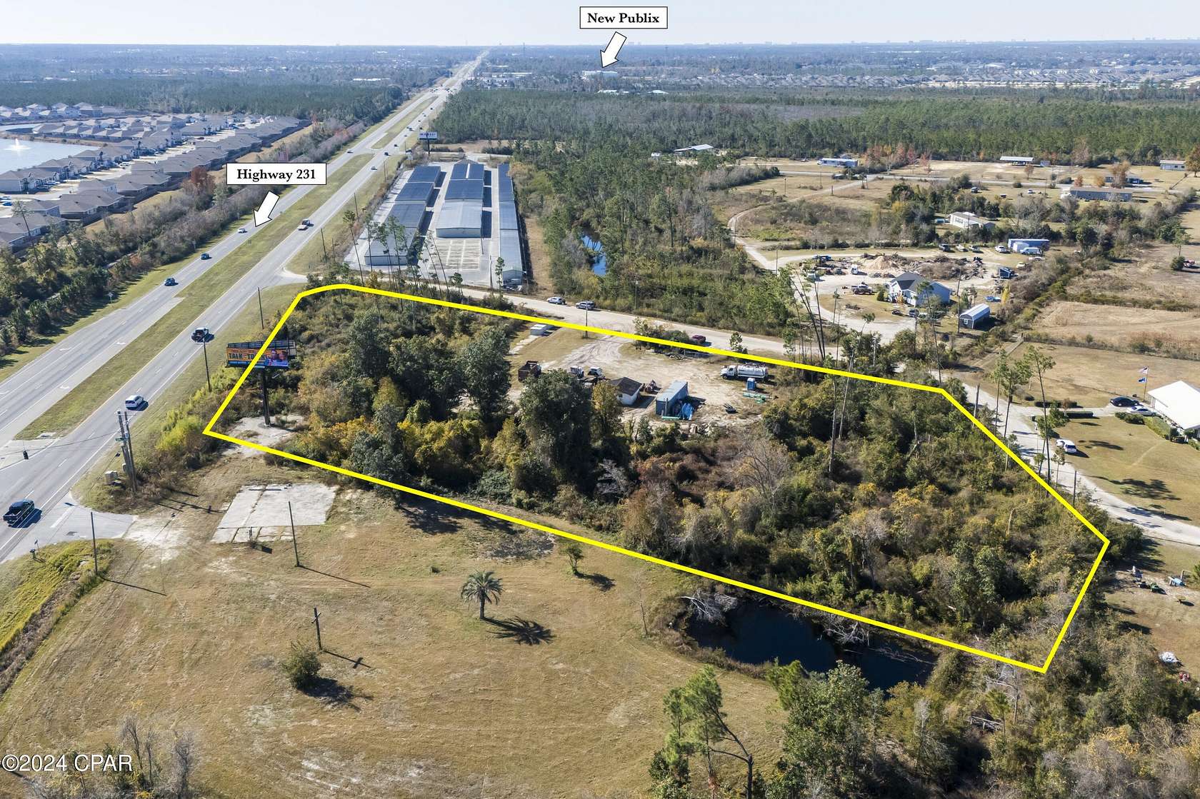 4.18 Acres of Commercial Land for Sale in Panama City, Florida