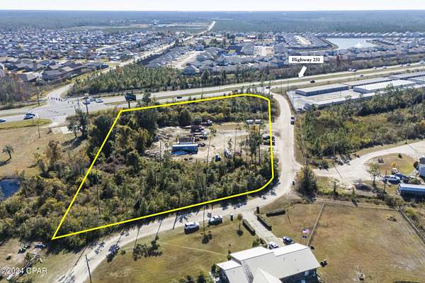 4.18 Acres of Commercial Land for Sale in Panama City, Florida