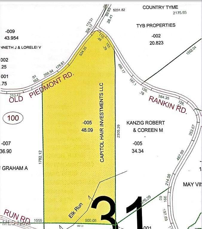 48.094 Acres of Land for Sale in Cadiz, Ohio