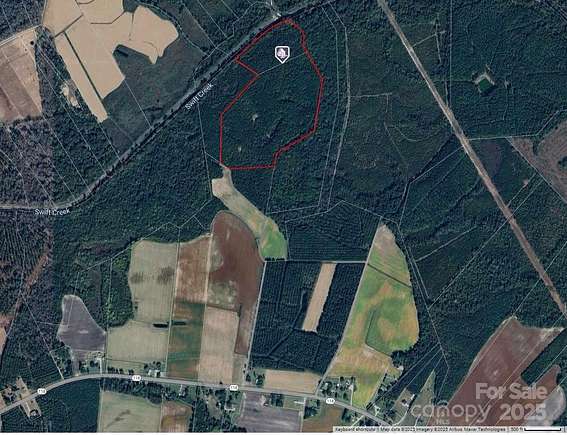 39.52 Acres of Land for Sale in Vanceboro, North Carolina