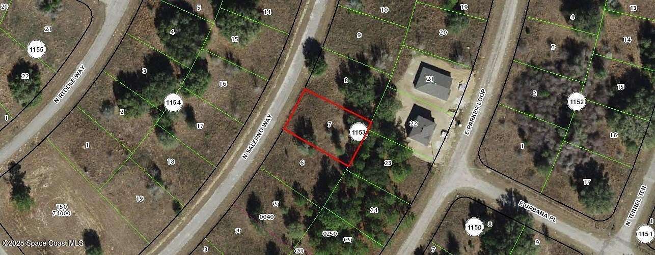 0.23 Acres of Residential Land for Sale in Citrus Springs, Florida