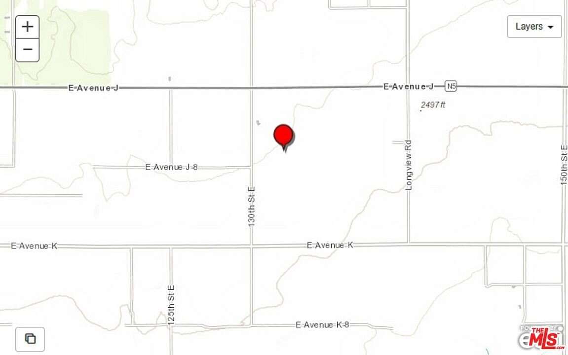 2.561 Acres of Land for Auction in Lancaster, California