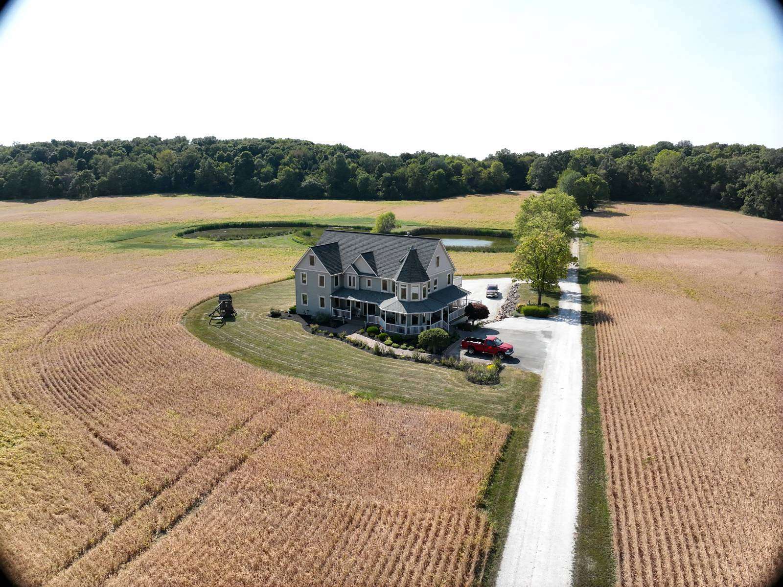 212 Acres of Land with Home for Sale in South Vienna, Ohio