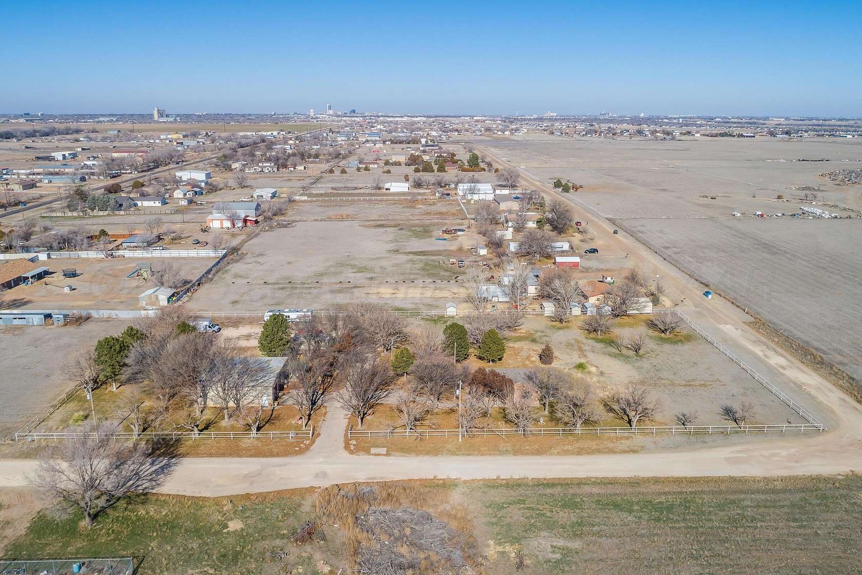 2 Acres of Residential Land with Home for Sale in Amarillo, Texas