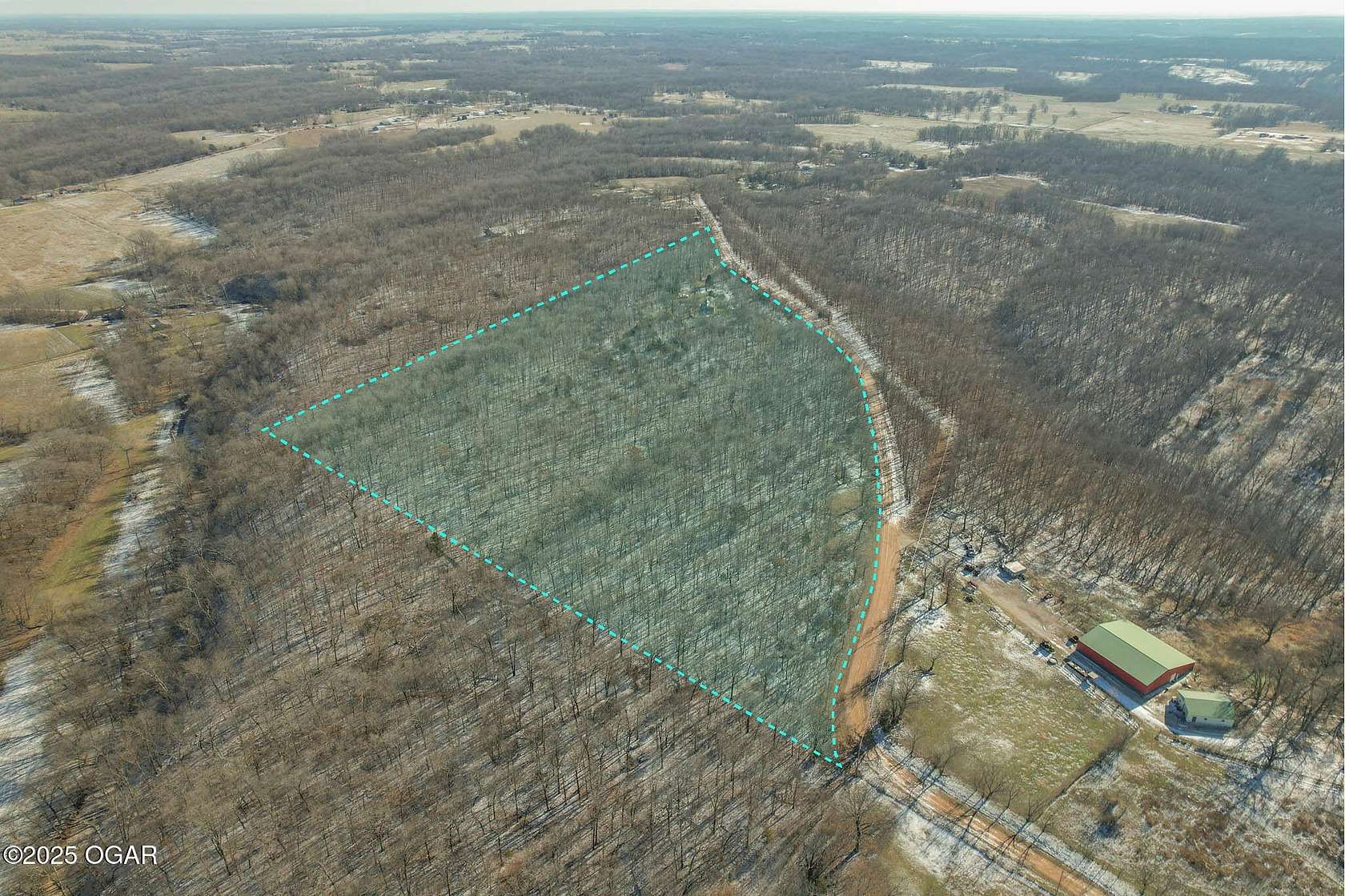 23 Acres of Recreational Land with Home for Sale in Neosho, Missouri