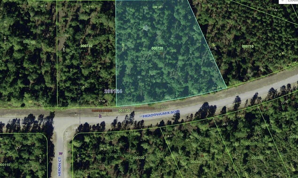 1.63 Acres of Residential Land for Sale in Indian Lake Estates, Florida