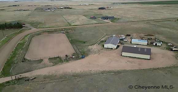 8.9 Acres of Land with Home for Sale in Carpenter, Wyoming