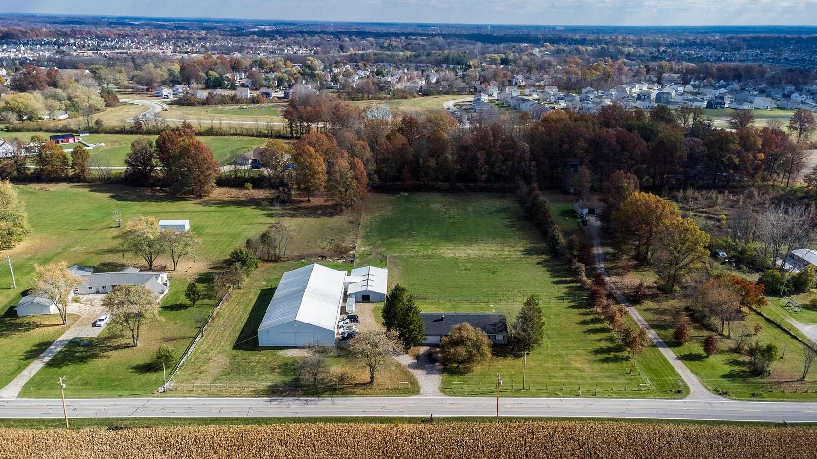 5 Acres of Land with Home for Sale in Delaware, Ohio