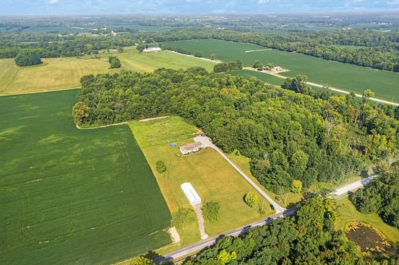 5.69 Acres of Land with Home for Sale in Cardington, Ohio