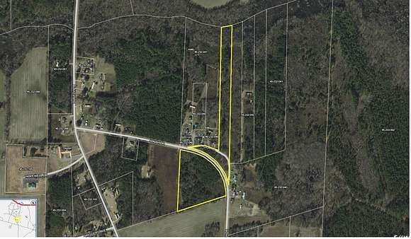 14.3 Acres of Land for Sale in Salters, South Carolina