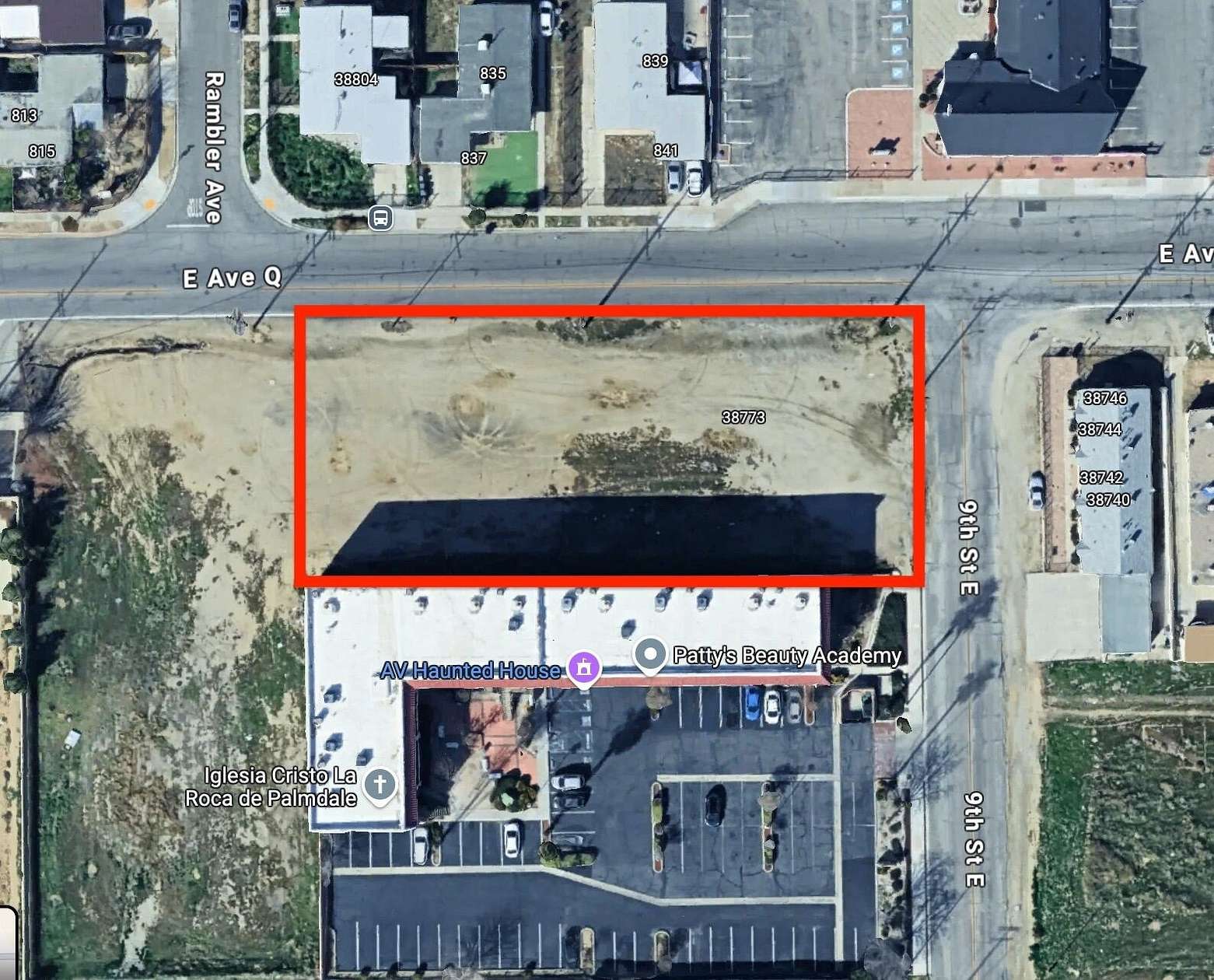 0.737 Acres of Commercial Land for Sale in Palmdale, California