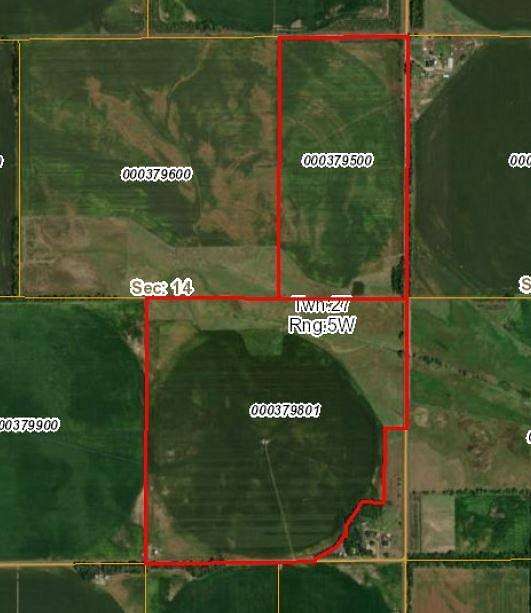 227.35 Acres of Agricultural Land for Sale in Plainview, Nebraska