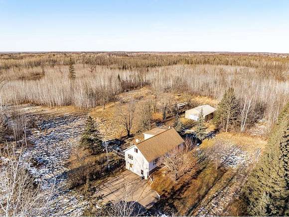 40 Acres of Recreational Land with Home for Sale in Williams Township, Minnesota