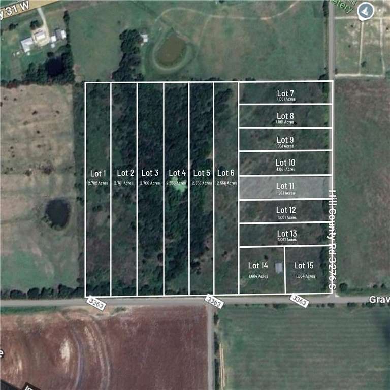 1.06 Acres of Residential Land for Sale in Mount Calm, Texas