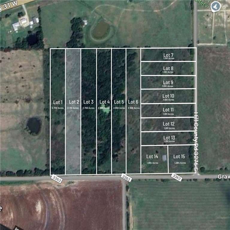 2.7 Acres of Residential Land for Sale in Mount Calm, Texas