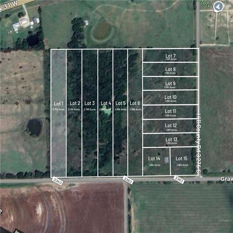 2.7 Acres of Residential Land for Sale in Mount Calm, Texas