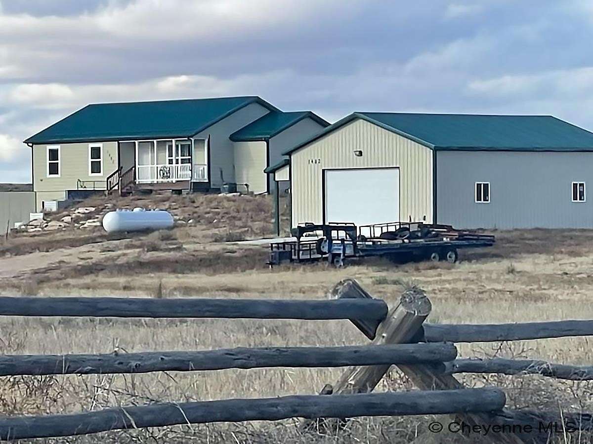 13.5 Acres of Land with Home for Sale in Burns, Wyoming