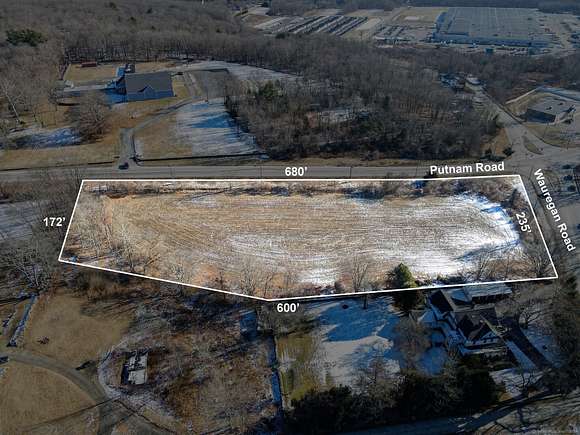 4.5 Acres of Mixed-Use Land for Sale in Plainfield, Connecticut