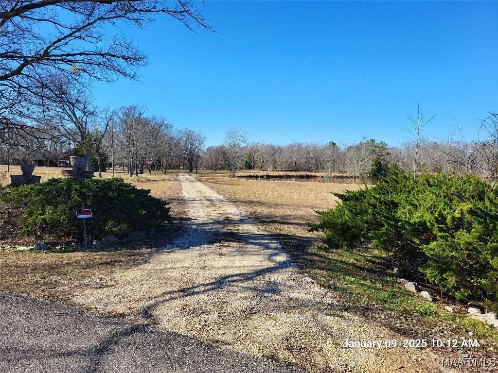 11.47 Acres of Land with Home for Sale in Montgomery, Alabama