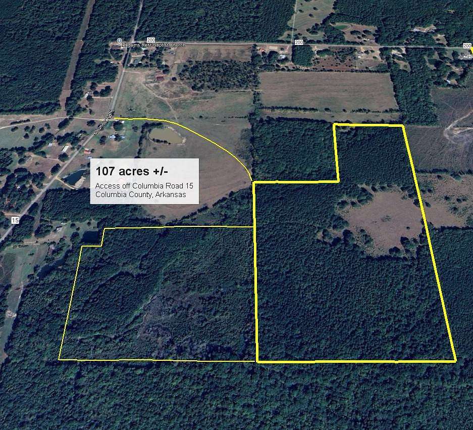 107 Acres of Land for Sale in Magnolia, Arkansas