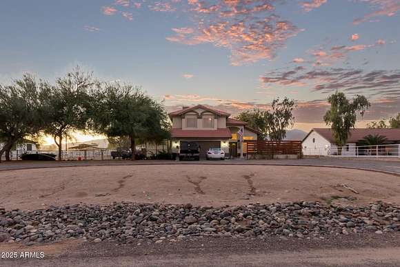 2 Acres of Residential Land with Home for Sale in Waddell, Arizona