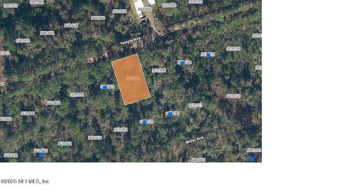 0.25 Acres of Residential Land for Sale in Crescent City, Florida