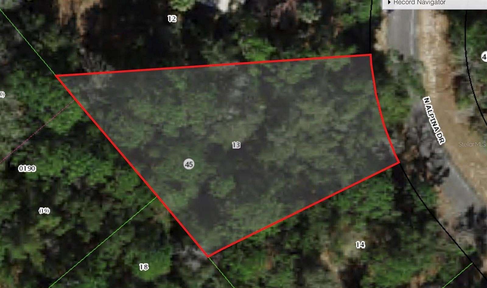 0.37 Acres of Residential Land for Sale in Citrus Springs, Florida