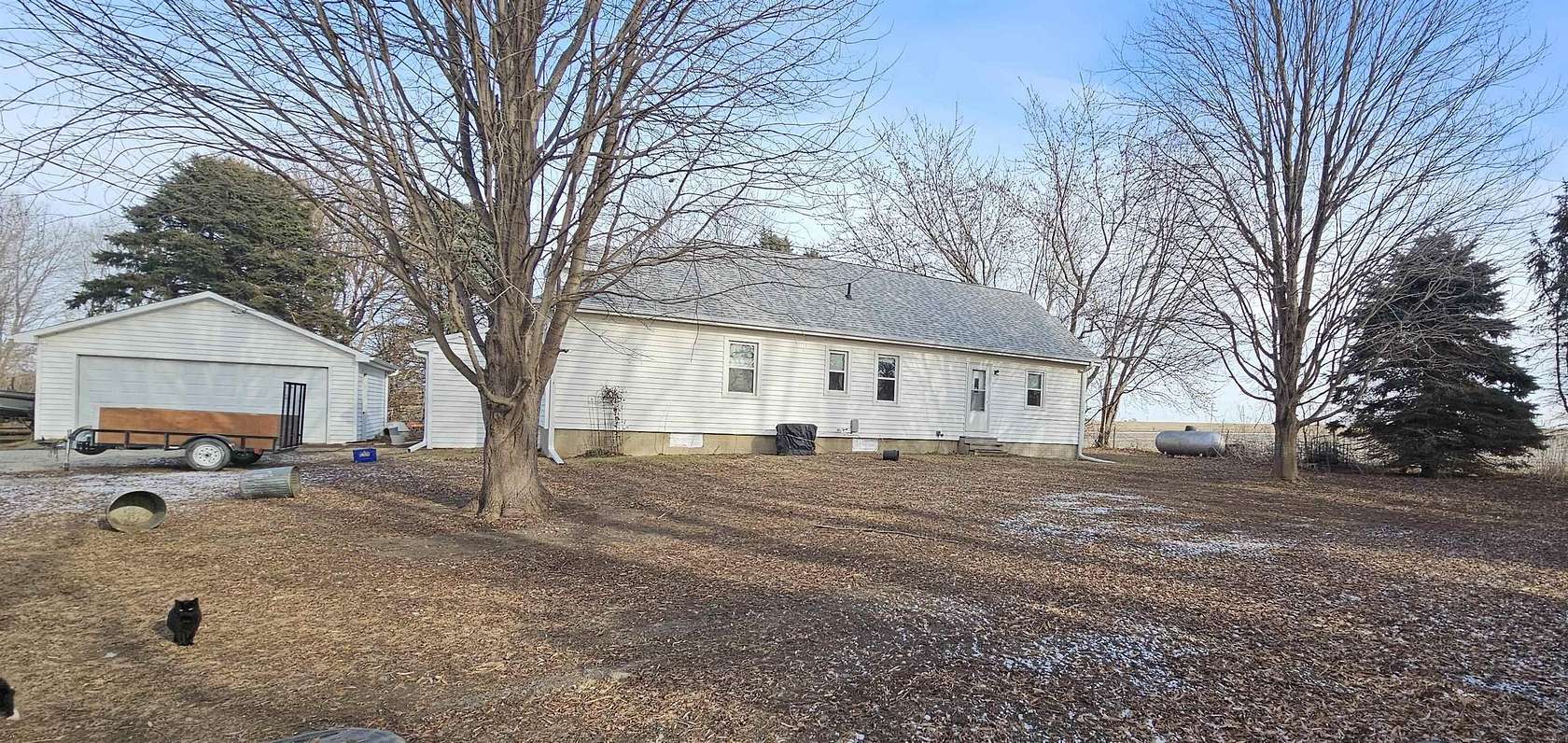 2.79 Acres of Residential Land with Home for Sale in Holland, Iowa