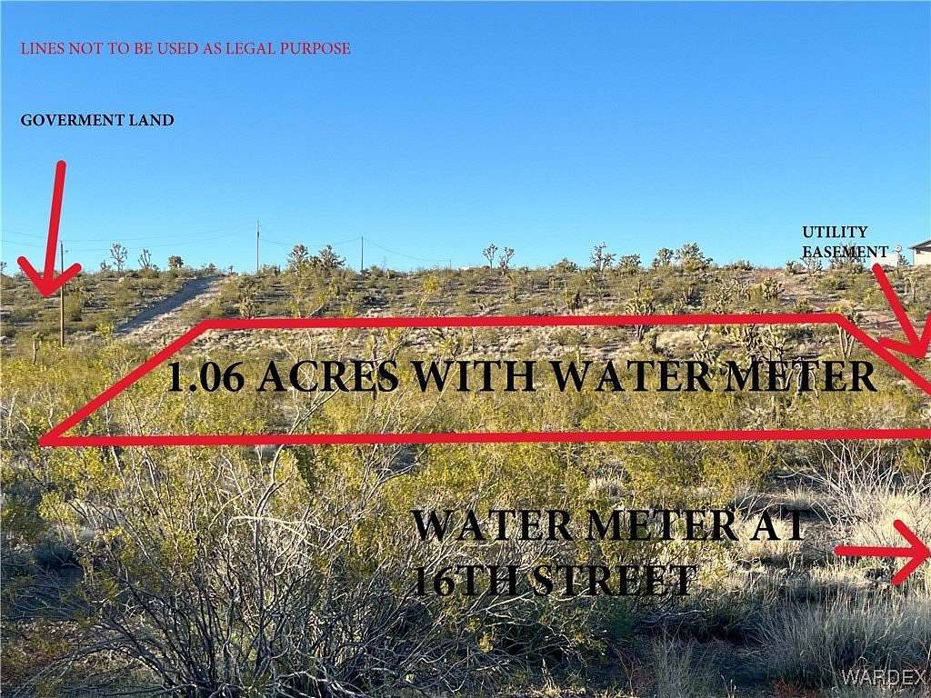 1.039 Acres of Residential Land for Sale in Dolan Springs, Arizona