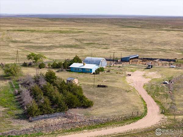 560 Acres of Land with Home for Sale in New Raymer, Colorado