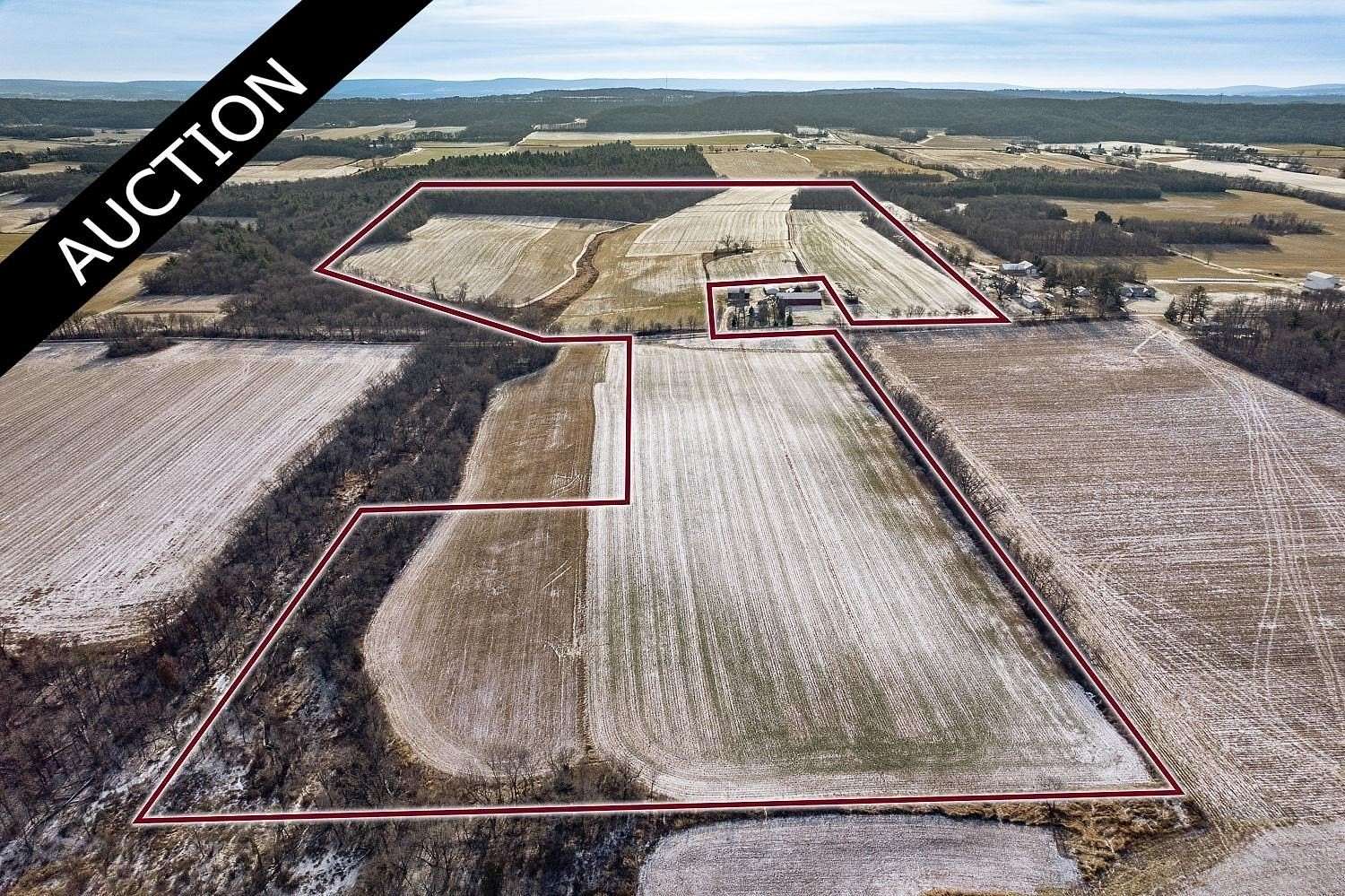 129 Acres of Improved Land for Auction in Reedsburg, Wisconsin