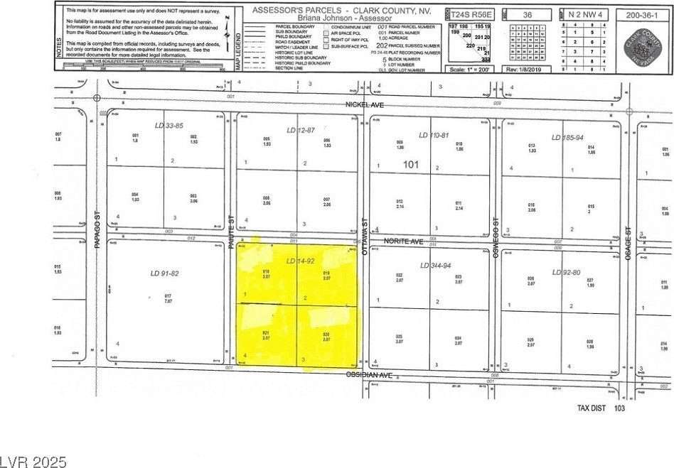 2.07 Acres of Land for Sale in Sandy Valley, Nevada