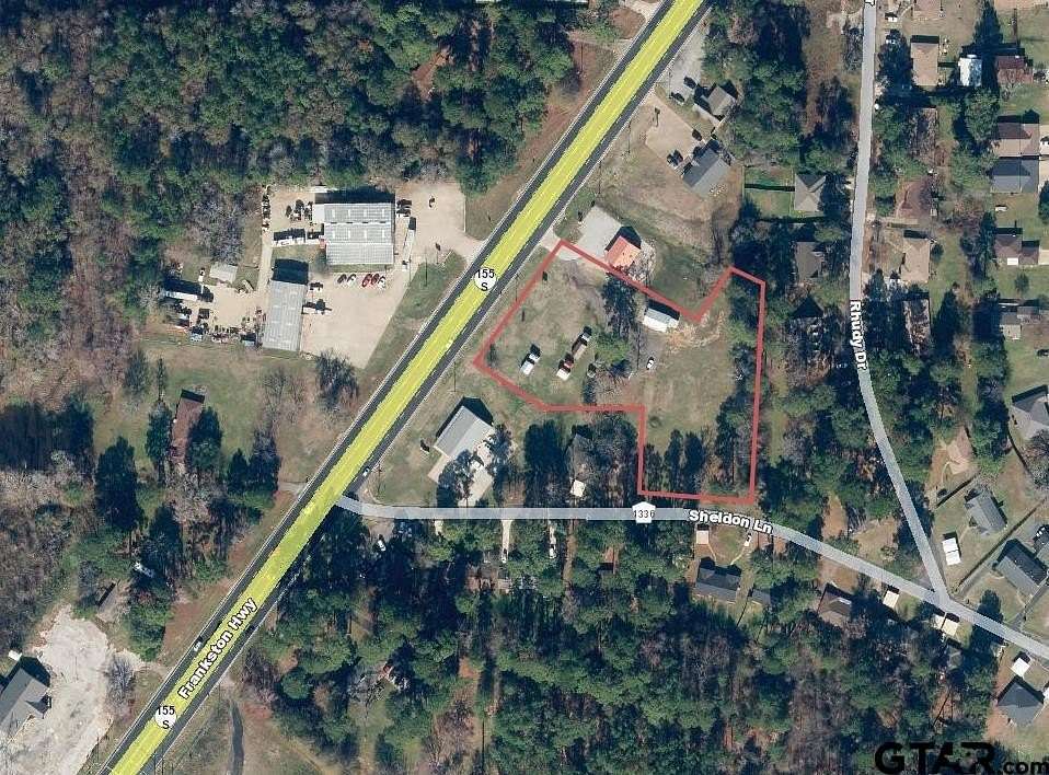 1.969 Acres of Commercial Land for Sale in Tyler, Texas