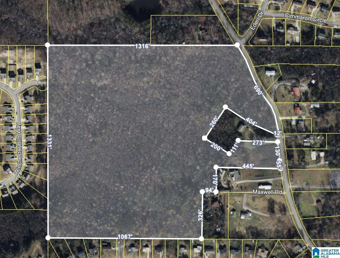 80 Acres of Land for Sale in Pinson, Alabama